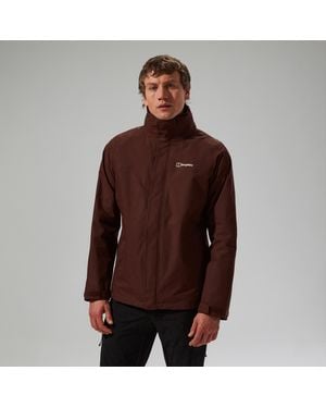 Berghaus Rg Alpha 2.0 Gemini Waterproof 3In1 Jacket - Brown