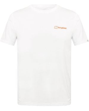 Berghaus Contour Lines Tee - White