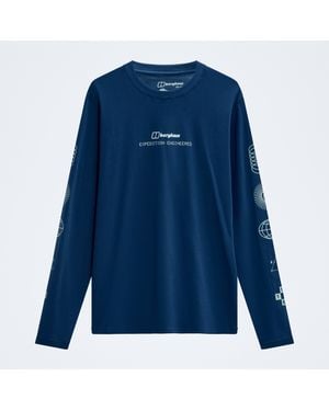 Berghaus Exped Essential Long Sleeve Tee - Blue