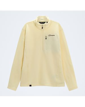 Berghaus Prism Micro Half Zip Polartec Fleece - Yellow