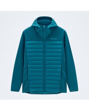 Berghaus Vaskye Hybrid Hooded Insulated Jacket - Blue