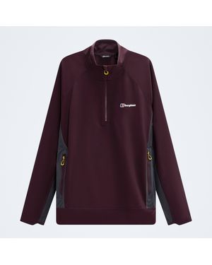 Berghaus Wavertree Half-Zip - Purple