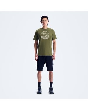 Berghaus Curvature Essential Tee - Green