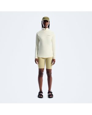 Berghaus 24/7 Half Zip Long Sleeve Tech Tee - White