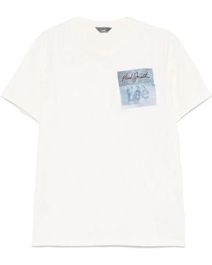 Paul Smith T-Shirt Uomo Swatch Di - Bianco