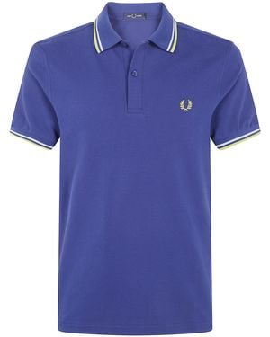 Fred Perry Tipped Shirt - Blue