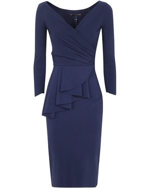 La Petite Robe Di Chiara Boni Jersey Dress "Ariane" - Blue