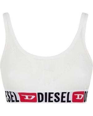 DIESEL X TINDER Top Maniche Corte "Oriba" - White