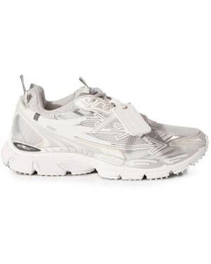 Off-White c/o Virgil Abloh Sneaker Bassa "Ow Be Right Back" - Bianco