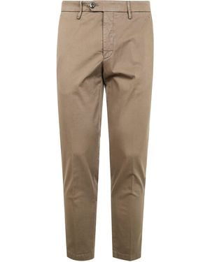 Michael Coal Pantaloni American Pocket - Natural