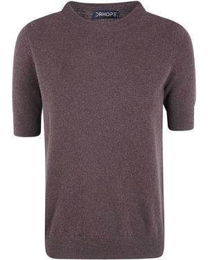 DR. HOPE T-Shirt Cashmere "Essential" - Purple