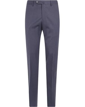 PT01 Trousers Wool Blend "Covs01Z00Cl1.Po36 0260 Lead" - Blue