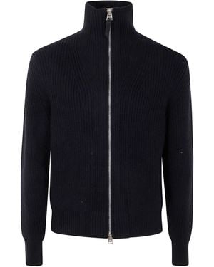 Tom Ford Knitwear Full Zip - Blue