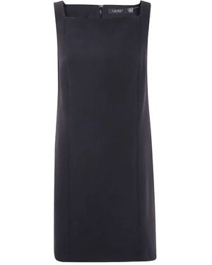 Ralph Lauren Richette Sleeveless Day Dress - Blue