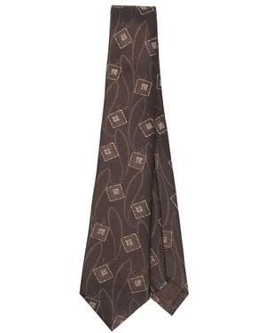 Giorgio Armani Tie - Brown