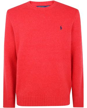 Polo Ralph Lauren Long Sleeve Pullover - Red