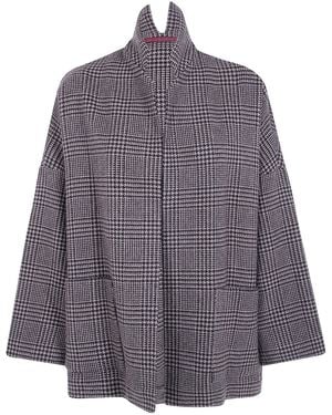 Daniela Gregis Jacket Wool "Gladiolo" - Purple