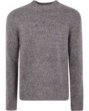 Emporio Armani Round Neck Jumper - Grey
