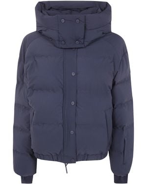 Perfect Moment Hooded Jacket "Moments" - Blue
