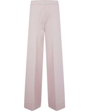 D.exterior D. Exterior Merinos Comfort Long Trousers - White