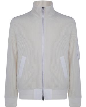 Sacai Wool Knit Blouson - Gray
