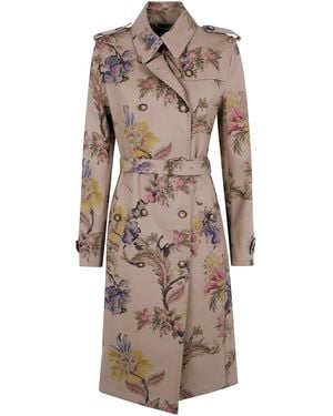Etro Coat Floral Print "Wrbc002099Sae1O" - Natural