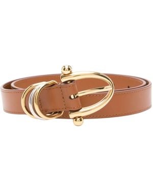 Chloé Solid Buckle Belt - Brown