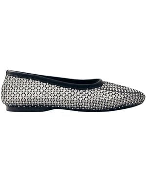 Alohas Lorain Mesh Ballerinas With Rhinestones Inserts in