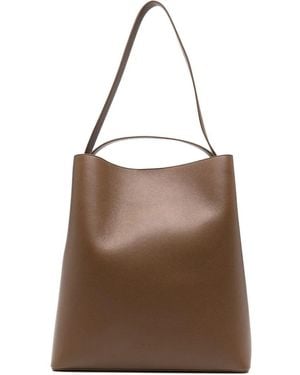 Aesther Ekme "Sac" Borsa A Spalla Grande - Marrone