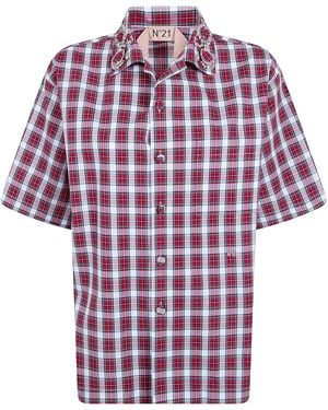 N°21 Canvas Shirt - Red