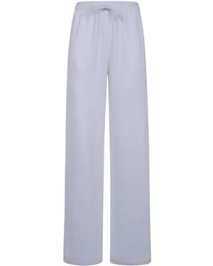 Polo Ralph Lauren Trousers Open Bottom "Knit" - White