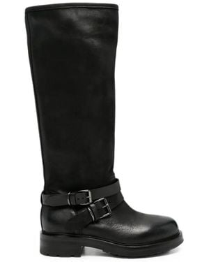 Strategia Boots Buckle 'Boston' - Black