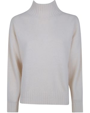JC Sophie Jumper Mock Neck "Perla" - Grey