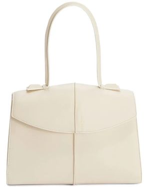 Jil Sander Single-Breasted Bouclé Blazer - White