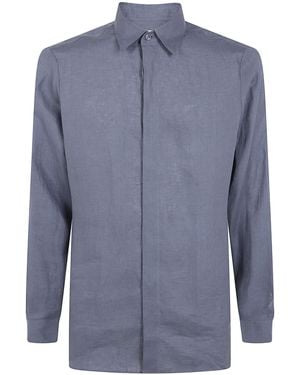 Lardini Linen Shirt - Grey
