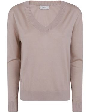Weekend by Maxmara Jumper V Neck "Wkd Talamo" - Brown