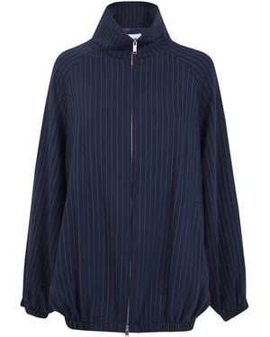 Frankie Shop Baxter Track Jacket - Blue