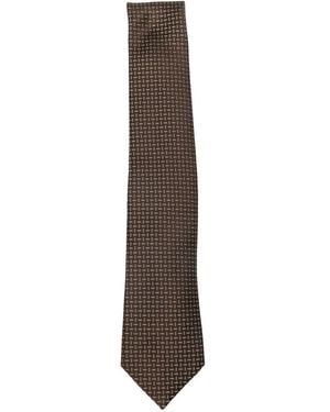 Emporio Armani Rice Tie - White