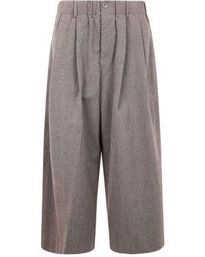 Uma Wang 'Musei D1' Poetic Trousers - Grey