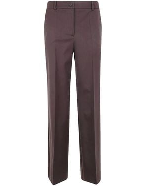 P.A.R.O.S.H. P. A.R. O.S. H. Wide Leg Trousers - Purple