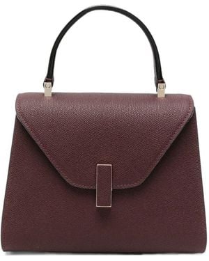 Valextra Mini Tote Bag "Iside" - Purple