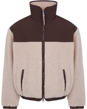 Ami Paris Jacket With Zipped Front "Zipped Jacket With N - Brown