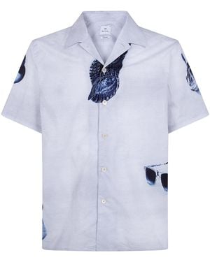 Paul Smith Short Sleeves Casual Fit Shirt - White