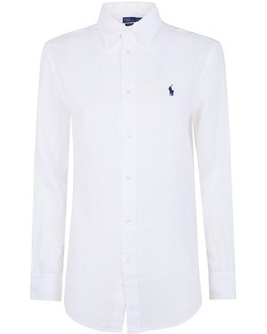 Polo Ralph Lauren Classic Long Sleeves Shirt - White