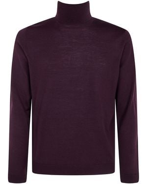 Nuur Jumper Turtle Neck "Long Sleeves Turtle Neck" - Purple