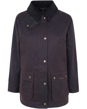 Barbour Wax Jacket "Acorn Wax" - Blue