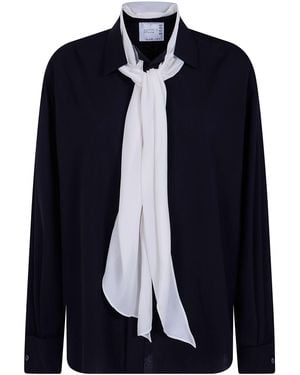Sacai Suiting Shirt - Blue