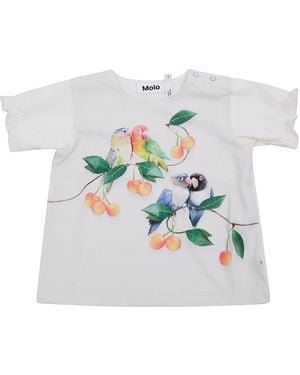Molo Eline Short Sleeves T-Shirt - White