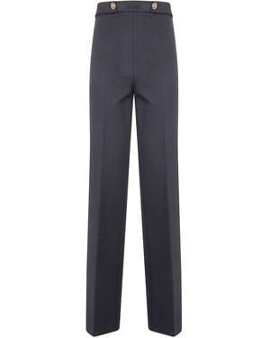 Twinset Wide Leg Trouser - Blue