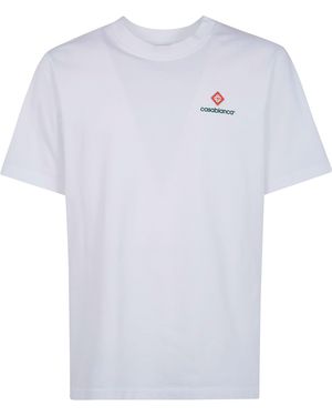 CASABLANCA T-Shirt Classic "Classic T-Shirt" - White